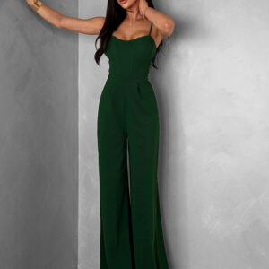 Zelený dlouhý overal MAVASAURA s korzetem Velikost: ONESIZE