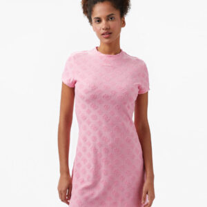 Guess dámské růžové šaty V5GK07KCT02 XS