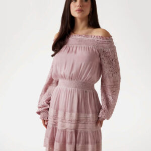 Guess dámské růžové šaty W5GK24WE550 L