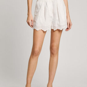 Pepe Jeans dámské bílé kraťase PL801158808 XS