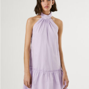 Pepe Jeans dámské fialové šaty PL953761419 XS