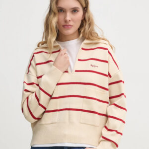 Pepe Jeans dámský pruhovaný svetr PL702272808 S