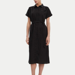 Tommy Hilfiger dámské košilové lněné šaty WW0WW44653 36