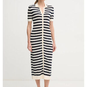 Tommy Hilfiger dámské pruhované šaty WW0WW44529 L