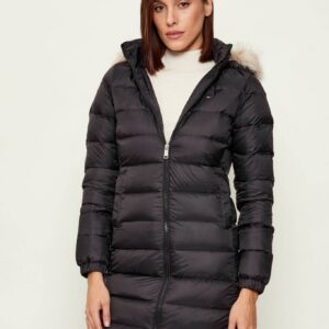 Tommy Jeans dámská černá bunda DW0DW18864 XL