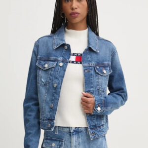 Tommy Jeans dámská džínová bunda DW0DW19633 XL