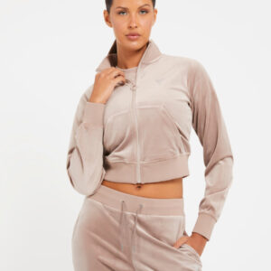 Guess dámská hnědá mikina V3BQ22KBXI2 XS