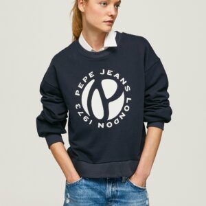 Pepe Jeans dámská modrá mikina WY LLILE PL581314594 L