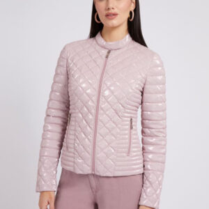 Guess dámská starorůžová bunda W2YL01KB7A0 L