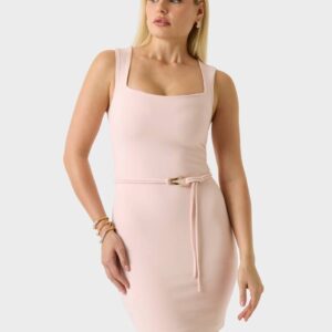 Guess dámské růžové šaty W6RK0IKC9O0-G63M XS