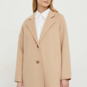 Pepe Jeans dámský béžový kabát SOLANGE PL402308844 S