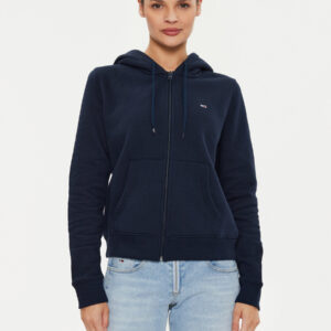 Tommy Jeans dámská modrá mikina DW0DW19729 XL