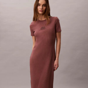 Calvin Klein dámské hnědé šaty LV044F241G41J L