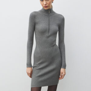 Guess dámské šedé šaty W5BK45Z0572-MCH L