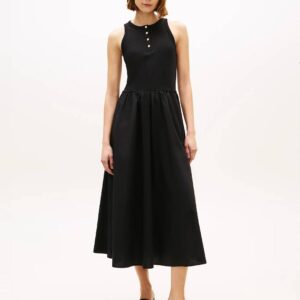 Tommy Hilfiger dámské černé šaty WW0WW49628BDS L