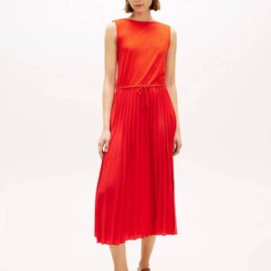 Tommy Hilfiger dámské červené šaty WW0WW49312SNE L