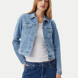 Tommy Jeans dámská modrá džínová bunda DW0DW20123 XS