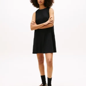 Tommy Jeans dámské černé šaty DW0DW22343BDS XL