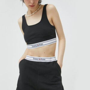 Tommy Jeans dámské černé šortky DW0DW15380 L