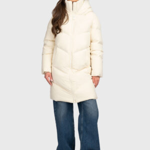 Guess dámská krémová bunda W5BL54W0492-G012 XS