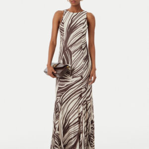 Guess dámské hnědé šaty W6GK13K2943-PMIC XS