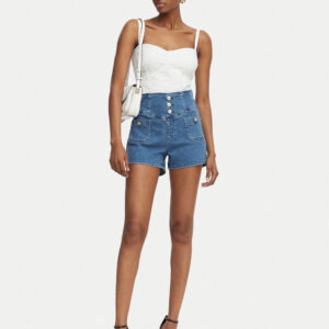 Guess dámské modré šortky W6GD56D0849-AKRN 30