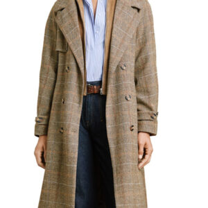 Pepe Jeans dámský hnědý kabát PL4024371857 XS