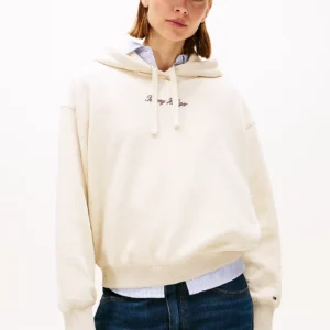 Tommy Hilfiger dámská béžová mikina WW0WW47459ADK L