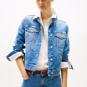 Tommy Hilfiger dámská džínová bunda WW0WW44373 36