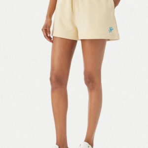 Tommy Hilfiger dámské béžové šortky WW0WW48765AEX L