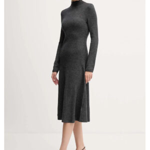 Tommy Hilfiger dámské šedé šaty WW0WW47303P4E XL