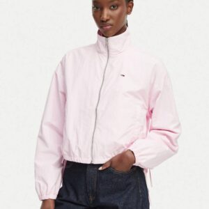 Tommy Jeans dámská růžová přechodová bunda DW0DW22325TN9 L