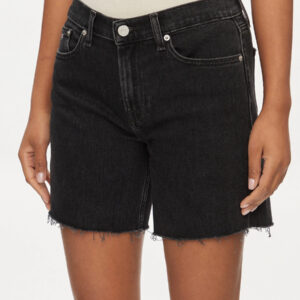 Tommy Jeans dámské černé džínové šortky DW0DW18330 31/NI