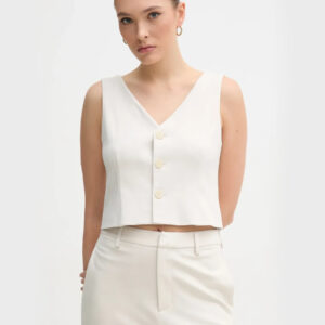 Calvin Klein dámská béžová vesta J20J225321 M