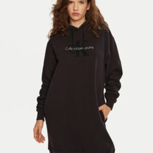 Calvin Klein dámské černé mikinové šaty J20J224685 S