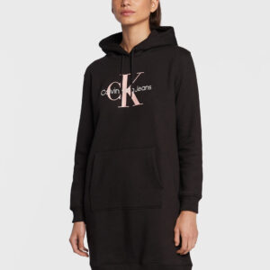 Calvin Klein dámské černé teplákové šaty J20J219950 XS