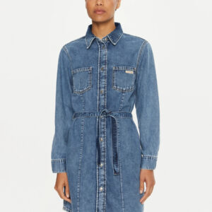 Calvin Klein dámské modré riflové šaty J20J223981 M