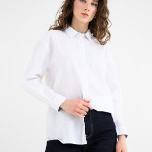 Pepe Jeans dámská bílá košile PL3051386-800 XS