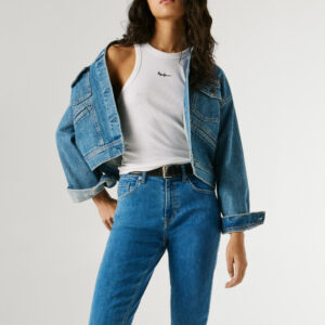 Pepe Jeans dámské modré džínové šortky PL80000314CA-JEA 27