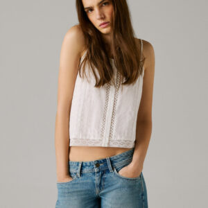 Pepe Jeans dámské modré džínové šortky PL80000354VB-JEA 31