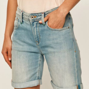 Pepe Jeans dámské modré šortky Poppy PL800910PB4UNI 29