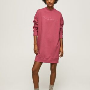 Pepe Jeans dámské růžové šaty Lexie PL953201371 S