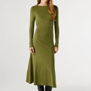 Pepe Jeans dámské zelené šaty Bibiera PL9537717765 M