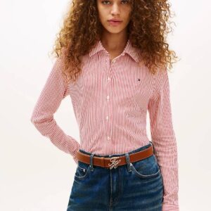 Tommy Hilfiger dámská pruhovaná košile WW0WW435280E7 XS