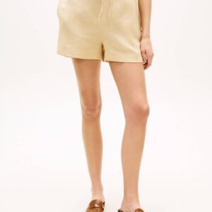 Tommy Hilfiger dámské béžové kraťasy WW0WW49637ACR L