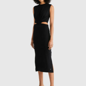 Tommy Hilfiger dámské černé šaty WW0WW38847 M/R