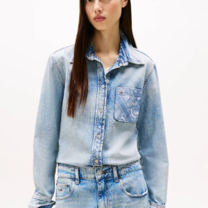 Tommy Jeans dámská džínová košile DW0DW20665 M