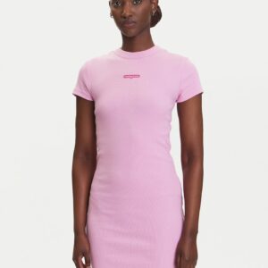 Tommy Jeans dámské růžové šaty DW0DW21186U06 XS