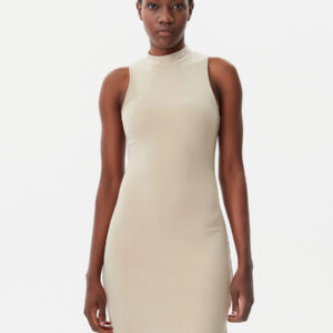 Calvin Klein dámské béžové šaty J20J225290 XS