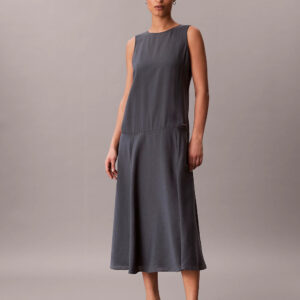 Calvin Klein dámské zelené šaty LV044F014G3Q1 S
